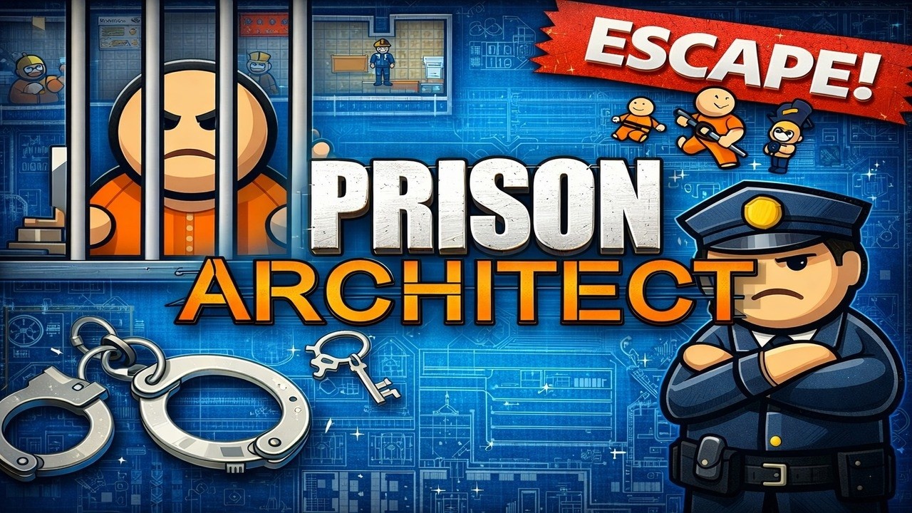 Prison Architect EP1 No Commentary