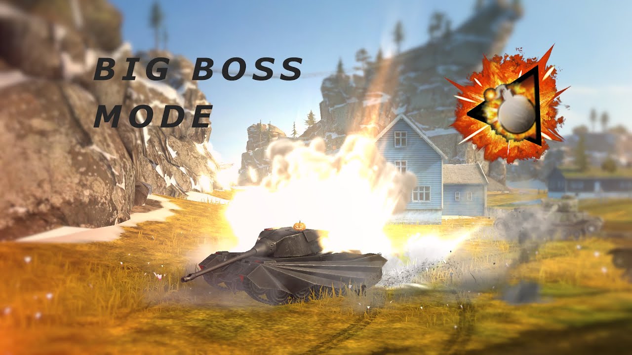 WOT Blitz | BIG BOSS MODE | funny moments