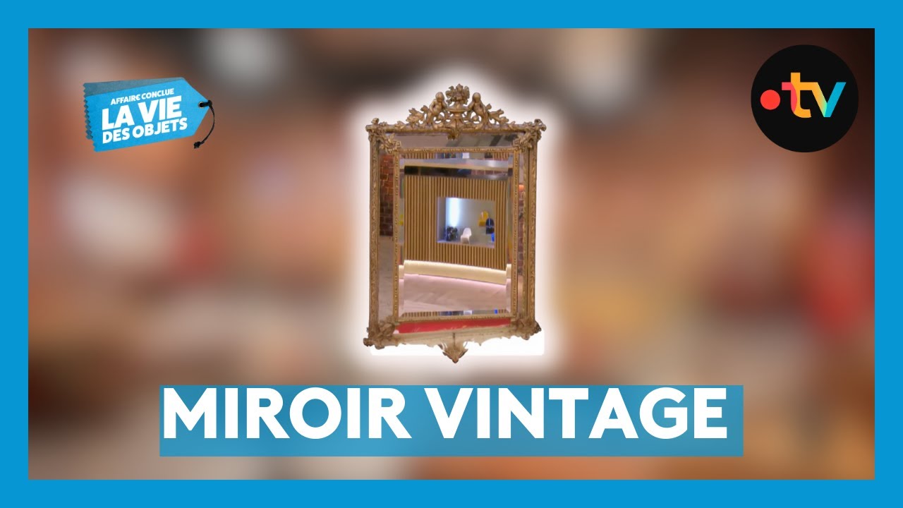 Un miroir vintage renaît après 3 mois de restauration⎮La vie des objets