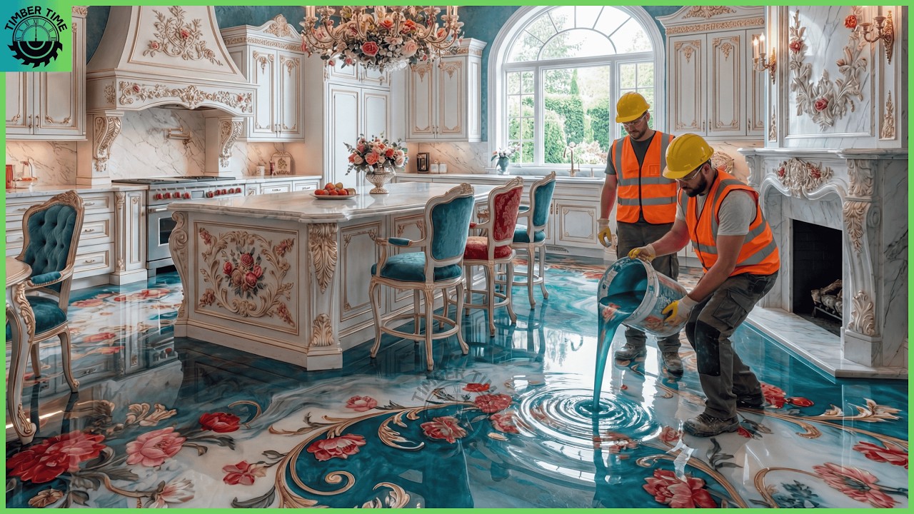 Top 5 Beautiful Epoxy Flooring with Refined Resin Pours for Statement Interiors