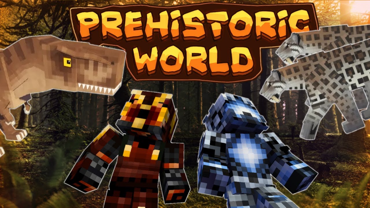 The Great Prehistoric World! | Minecraft Prehistoric World SMP Adventure Modpack w/Star Ep.1