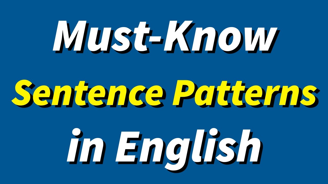 Master 1000 Must-Know English Sentence Patterns + Real-Life Examples | English Speaking Practice