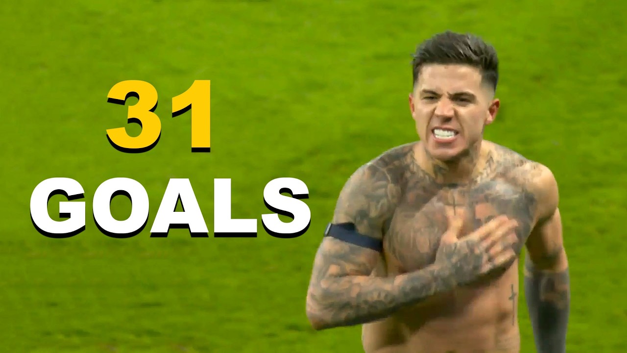 Enzo Fernandez All 31 Goals For Chelsea
