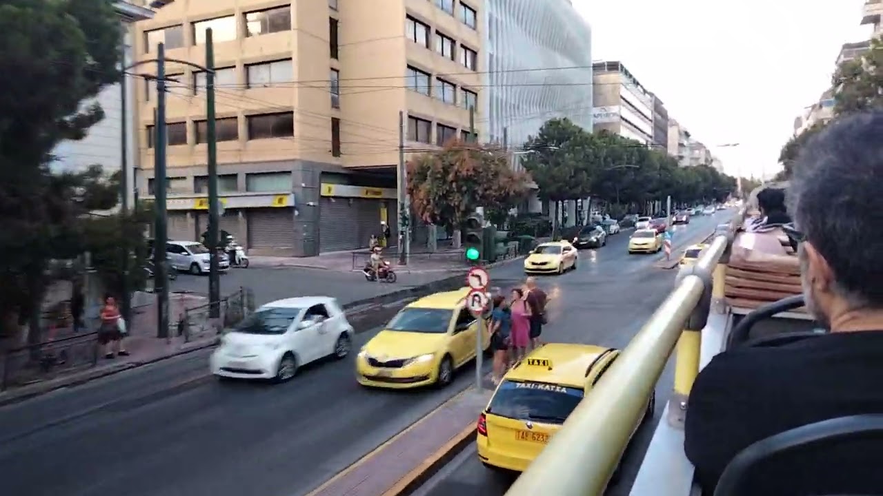 Roadtrip Tour Hop on Hop off in Athen Greece #roadtrip #tour #travel #greece #fypシ 