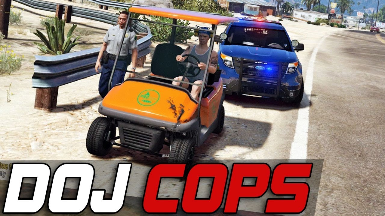Dept. of Justice Cops #352 - Golf Kart Trouble (Criminal)