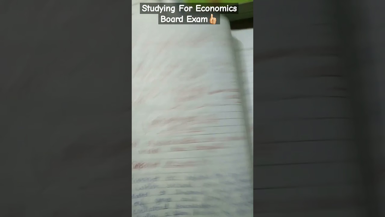 #economicsexam