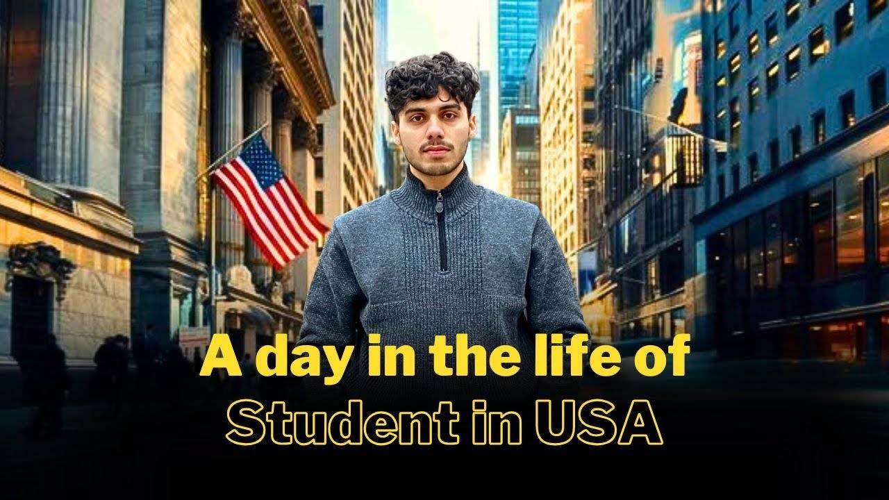 A Day in the Life of a Student in the USA 🇺🇸 (College, Work, & Daily Routine!)