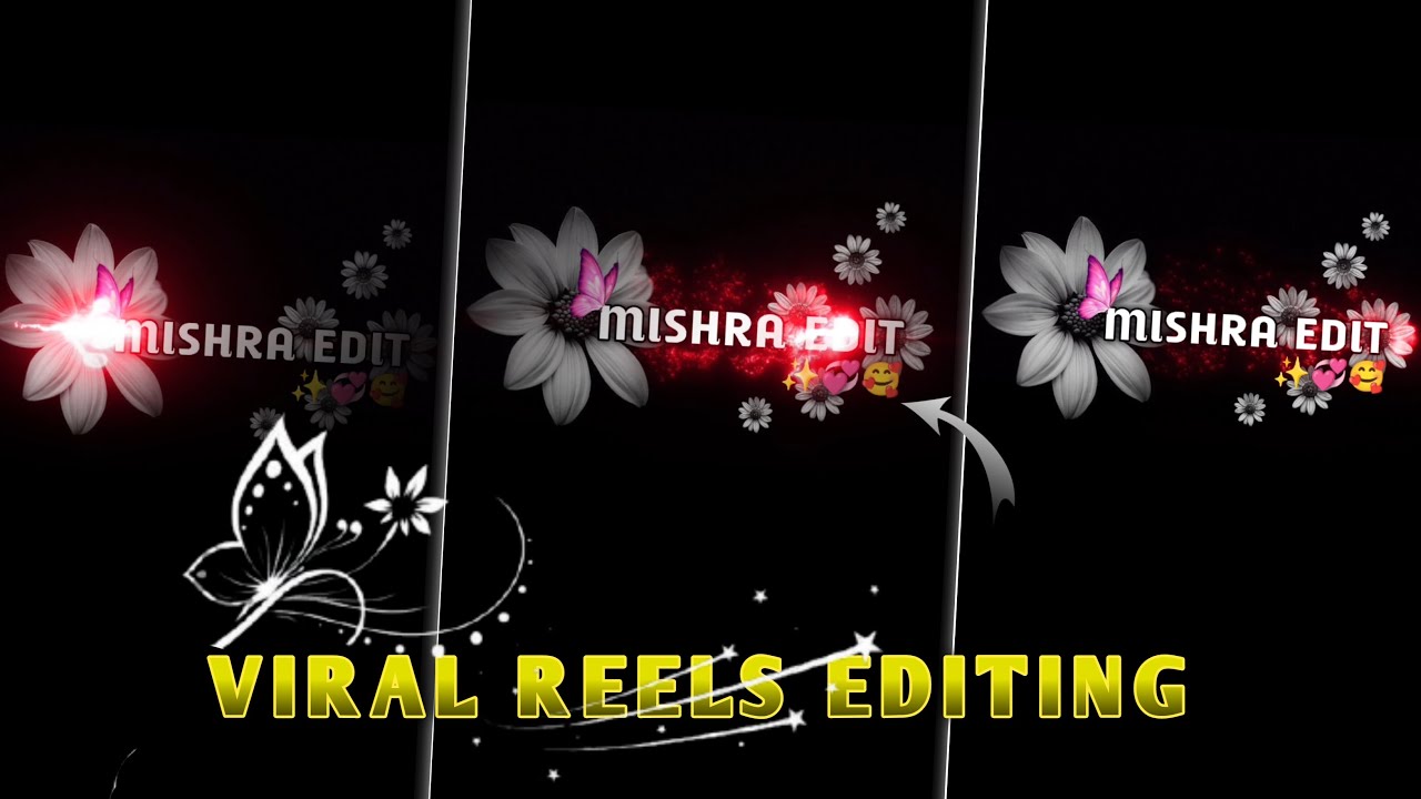 Trending Instagram Name Art Reels Editing || Smoke Fire  Name Video Tutorial (VN)