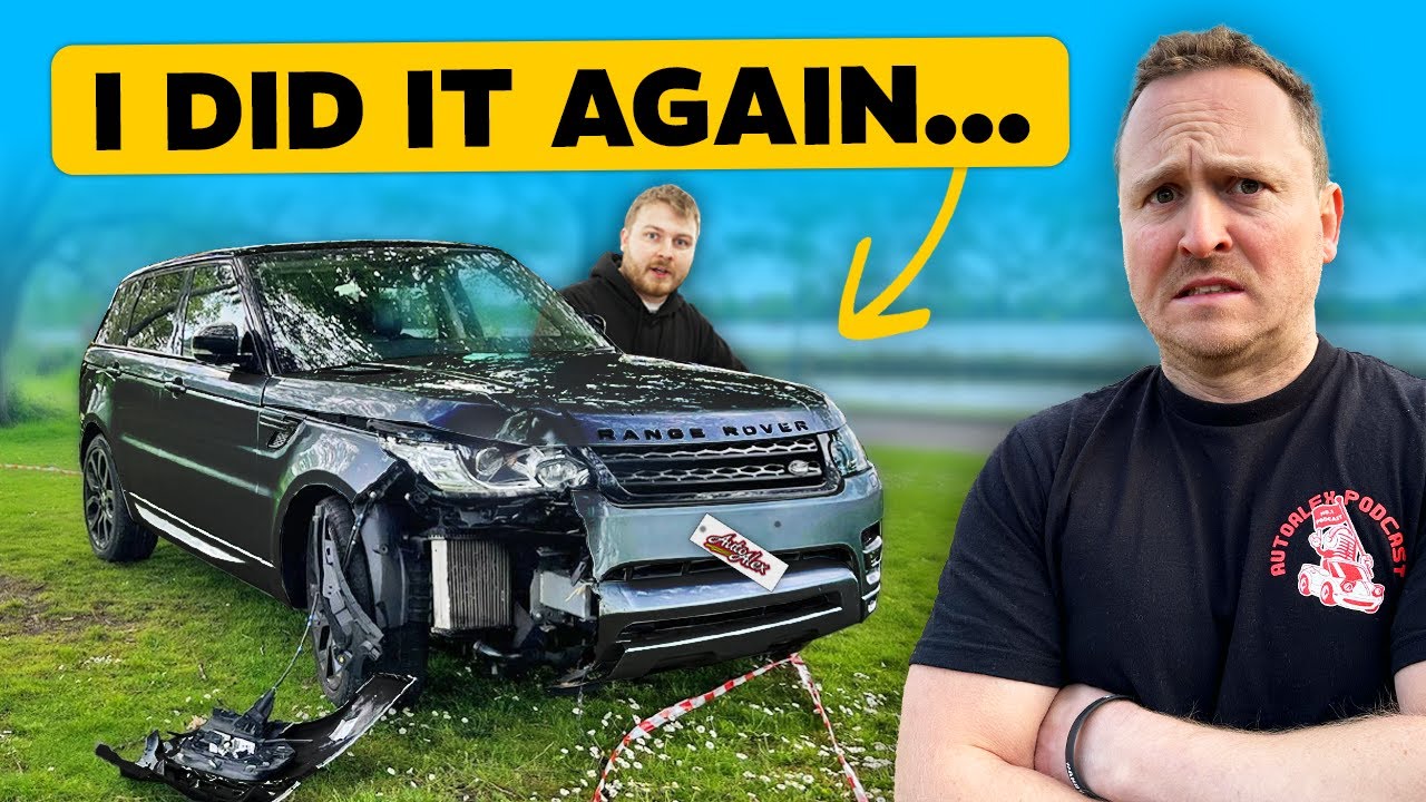 I CRASHED A RANGE ROVER...AGAIN!!