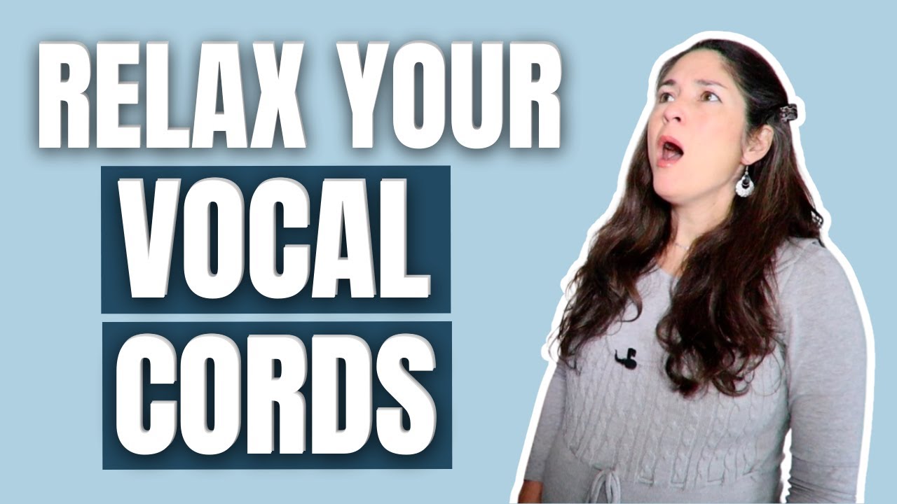 VOCAL WARM-UP FOR A RELAXED VOICE (TAKE STRAIN OFF YOUR VOCAL CORDS)