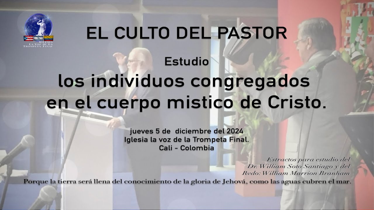 ESTUDIO: los individuos congregados en el cuerpo místico de Cristo.