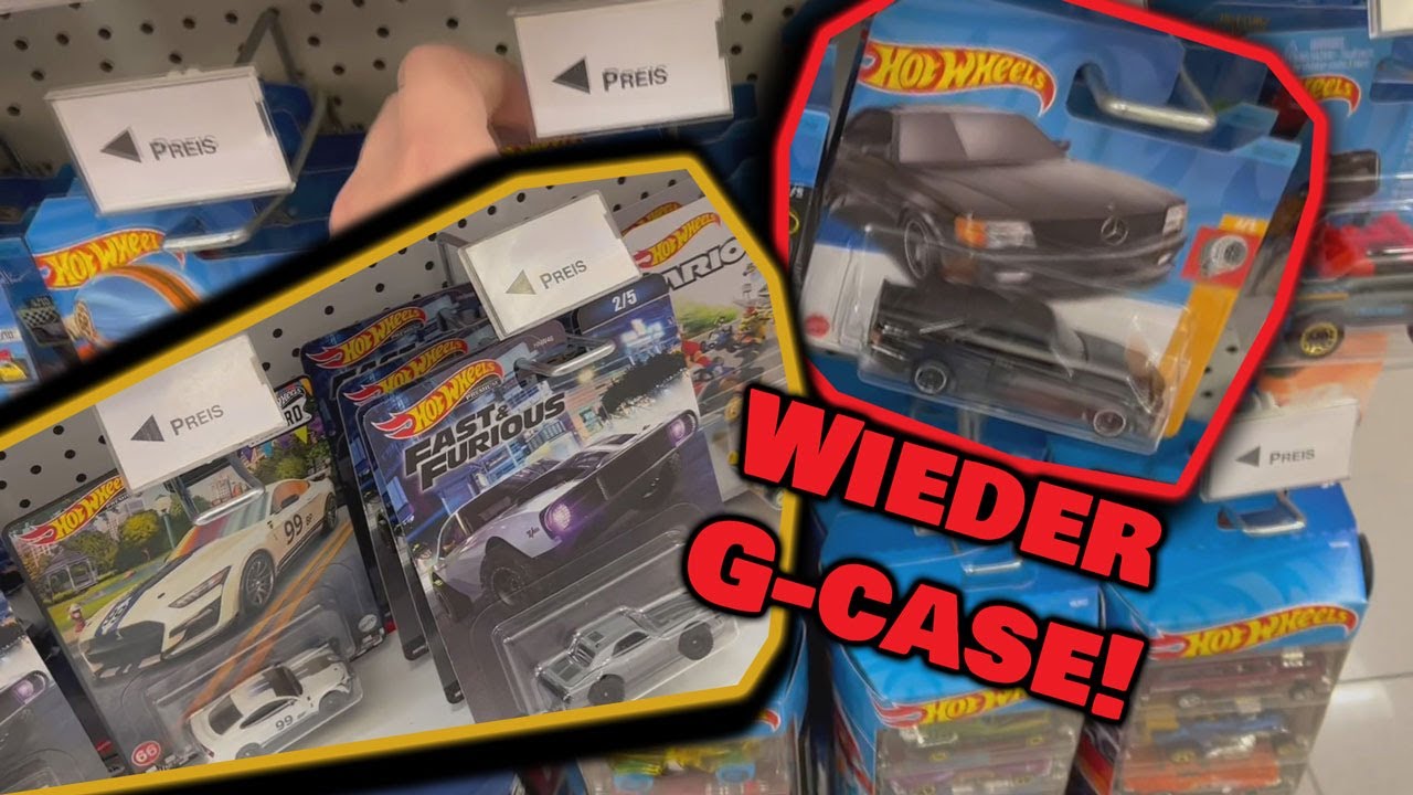Mehr NEUE HOT WHEELS im MÜLLER! | Jetzt auch G CASE 2023 im MÜLLER!