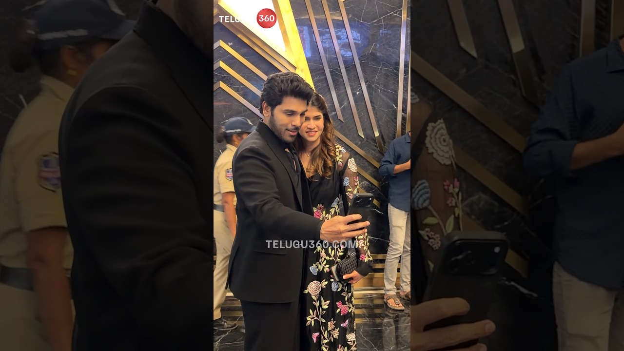 Allu Sirish & Nayanika At allu Cinemas Opening #allusirish #allunayanika #ytshorts #viralvideo