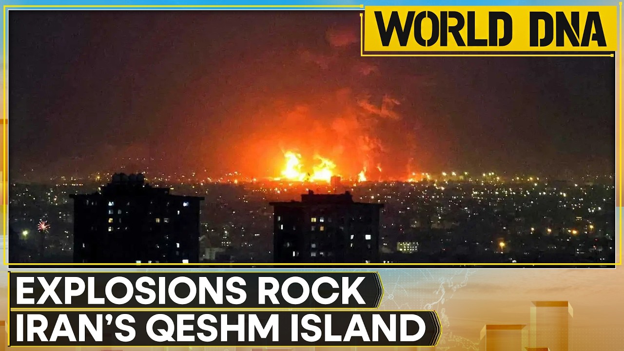 West Asia War: Loud Explosions Heard In Qeshim Island | WION World DNA