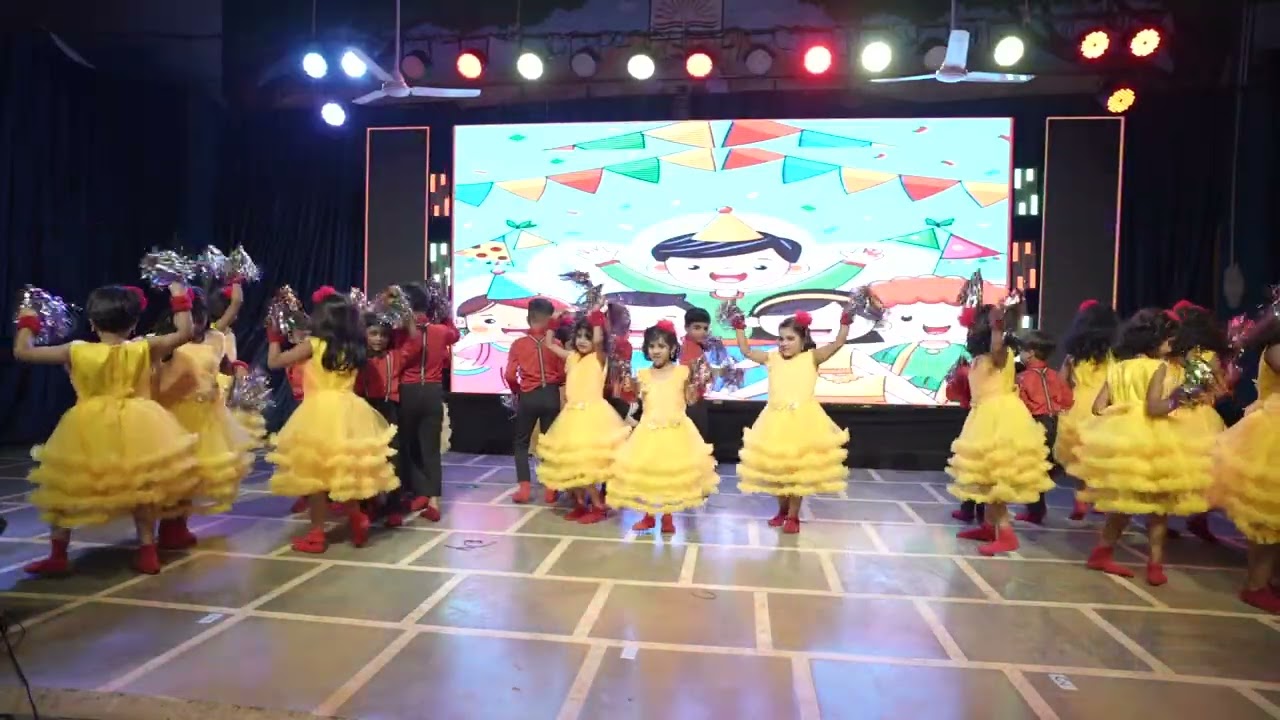 PM SHRI Kendriya Vidyalaya Ottapalam Annual Day 2025 Welcome dance by Balvatika