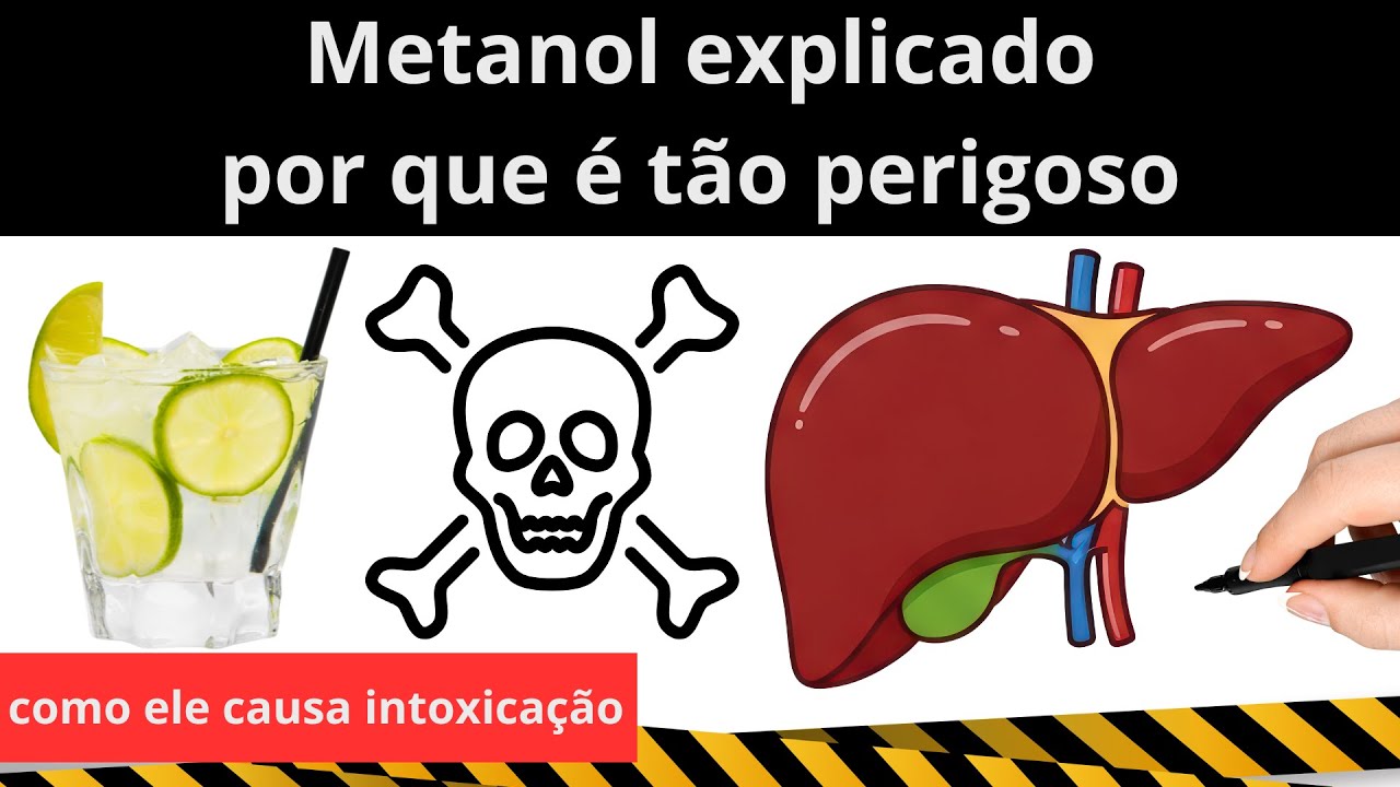 Metanol no corpo: como ele causa intoxicação