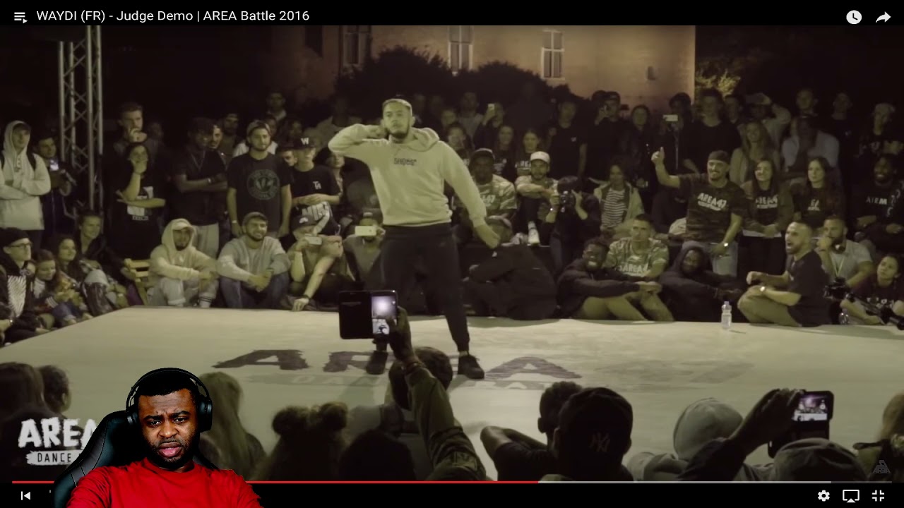 WAYDI FR   Judge Demo | AREA Battle 2016 | REACTION!