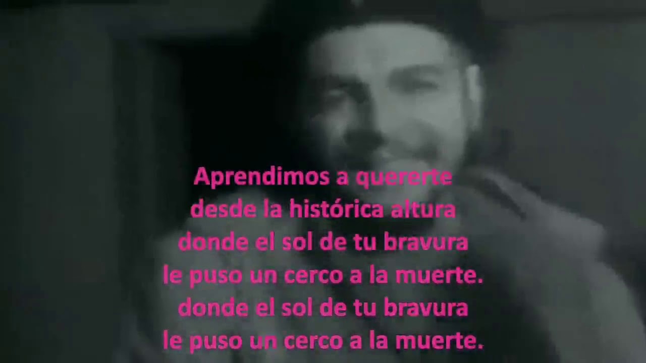 Hasta siempre Comandante - Tientos - JOSÉ MENESE.