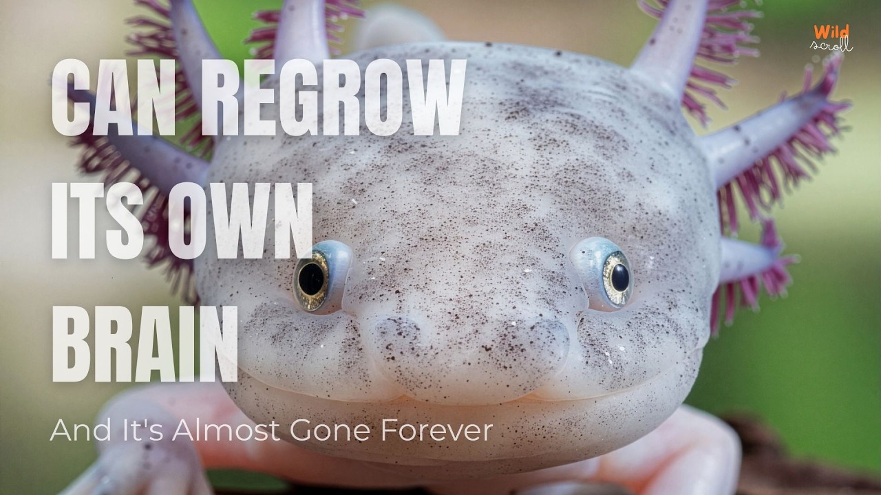 The Animal That Can Regrow Its Own Brain — And It's Almost Extinct