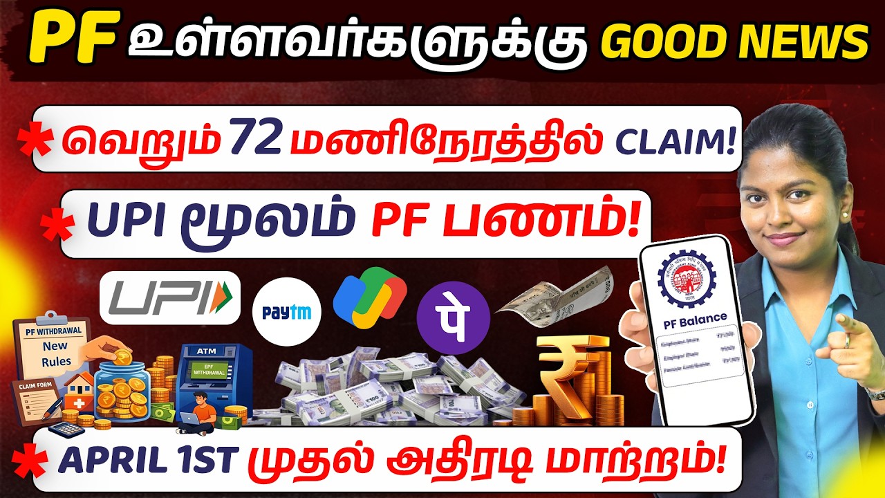 EPFO 3.0 New Rules April 2026 - PF Withdrawal in Just 72 Hours? UPI Withdrawal & Benefits | Meghala