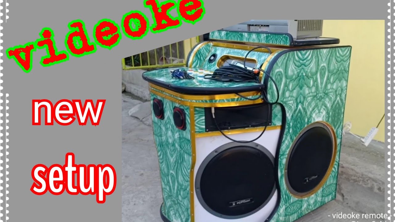 How to make videoke box and setup