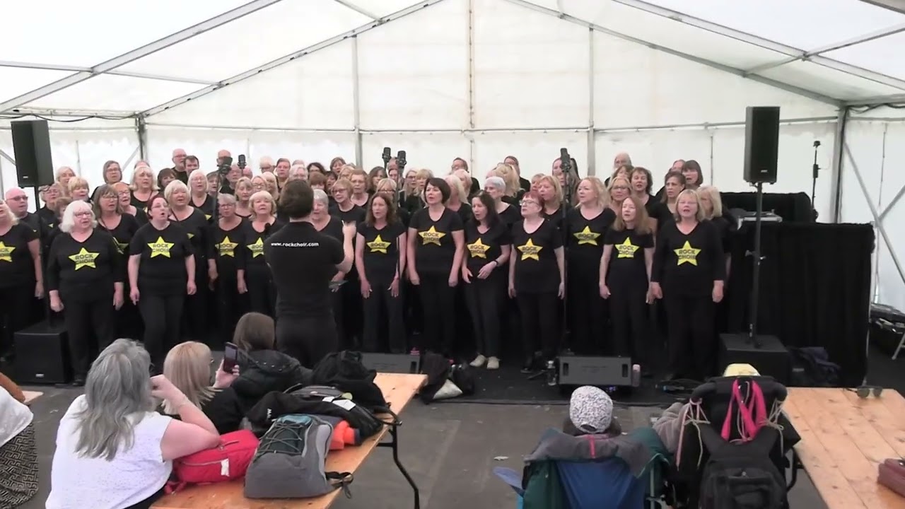 CALL ME Rock Choir Southport Food and Drink Festival 31st may 2025
