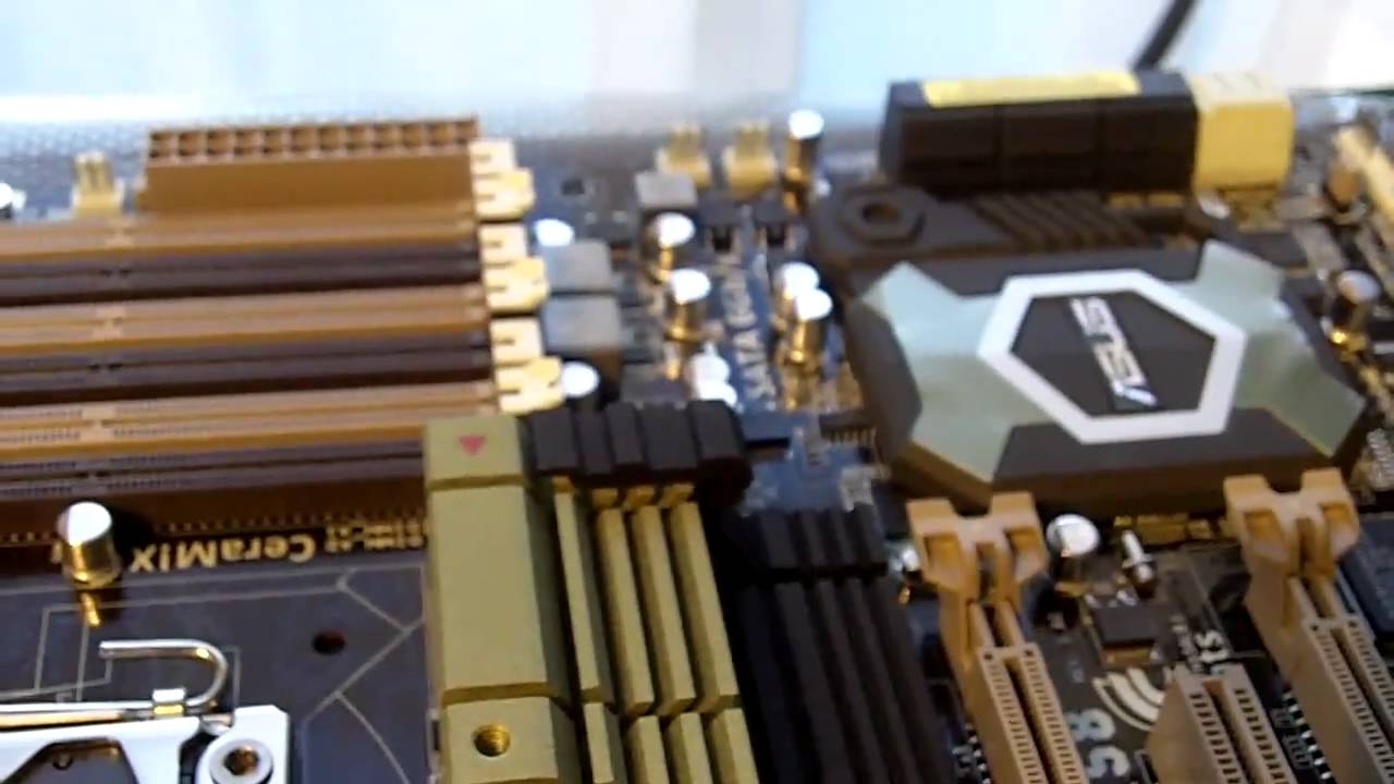 Asus Sabertooth X58 Motherboard Unboxing