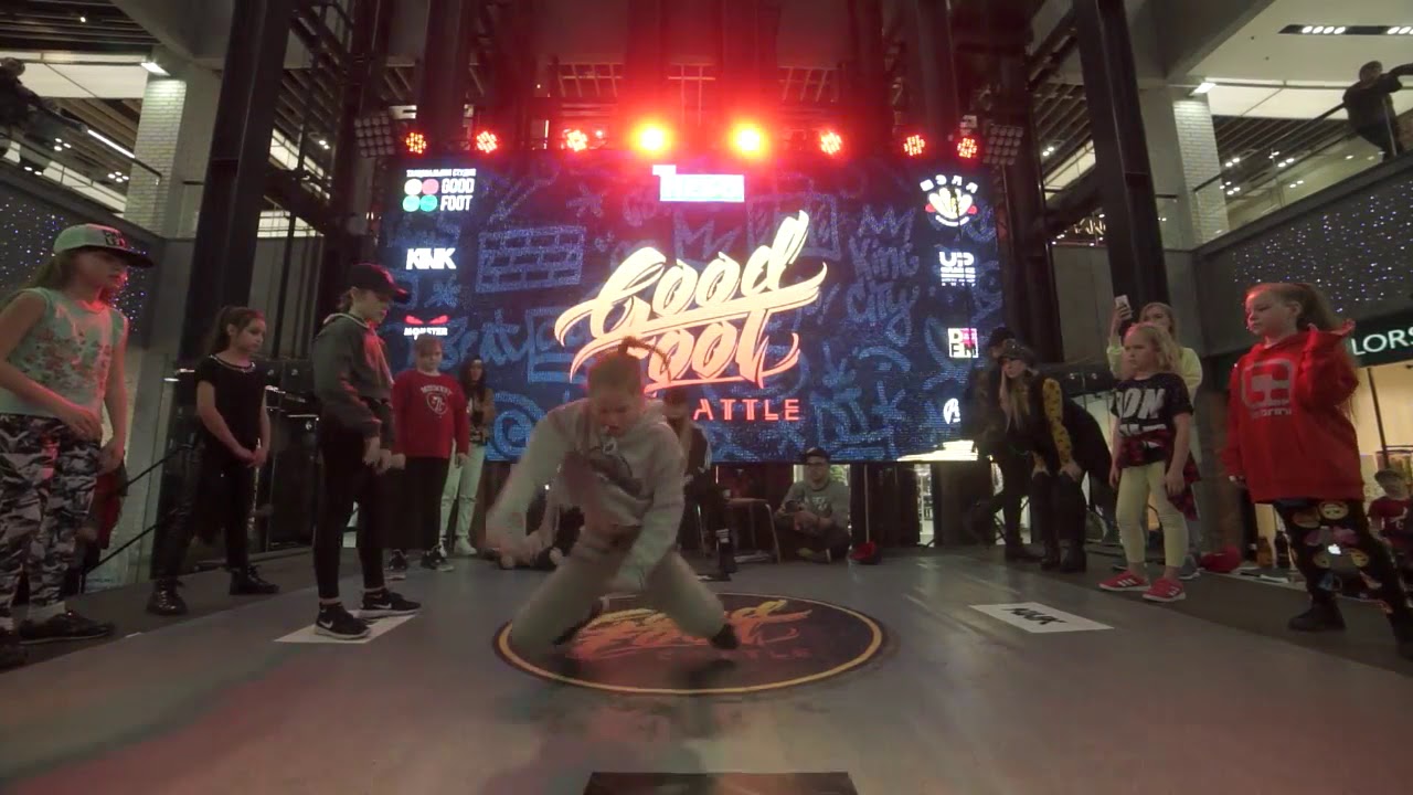 Каракан Полина vs Dahan | 1/4 Jazz Funk Kids | Good Foot Battle