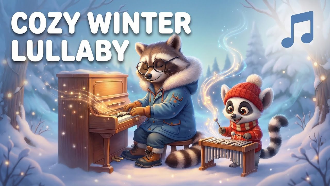 20 Minutes Gentle Winter Lullaby | Soothing Sleep Music for Children & Toddlers