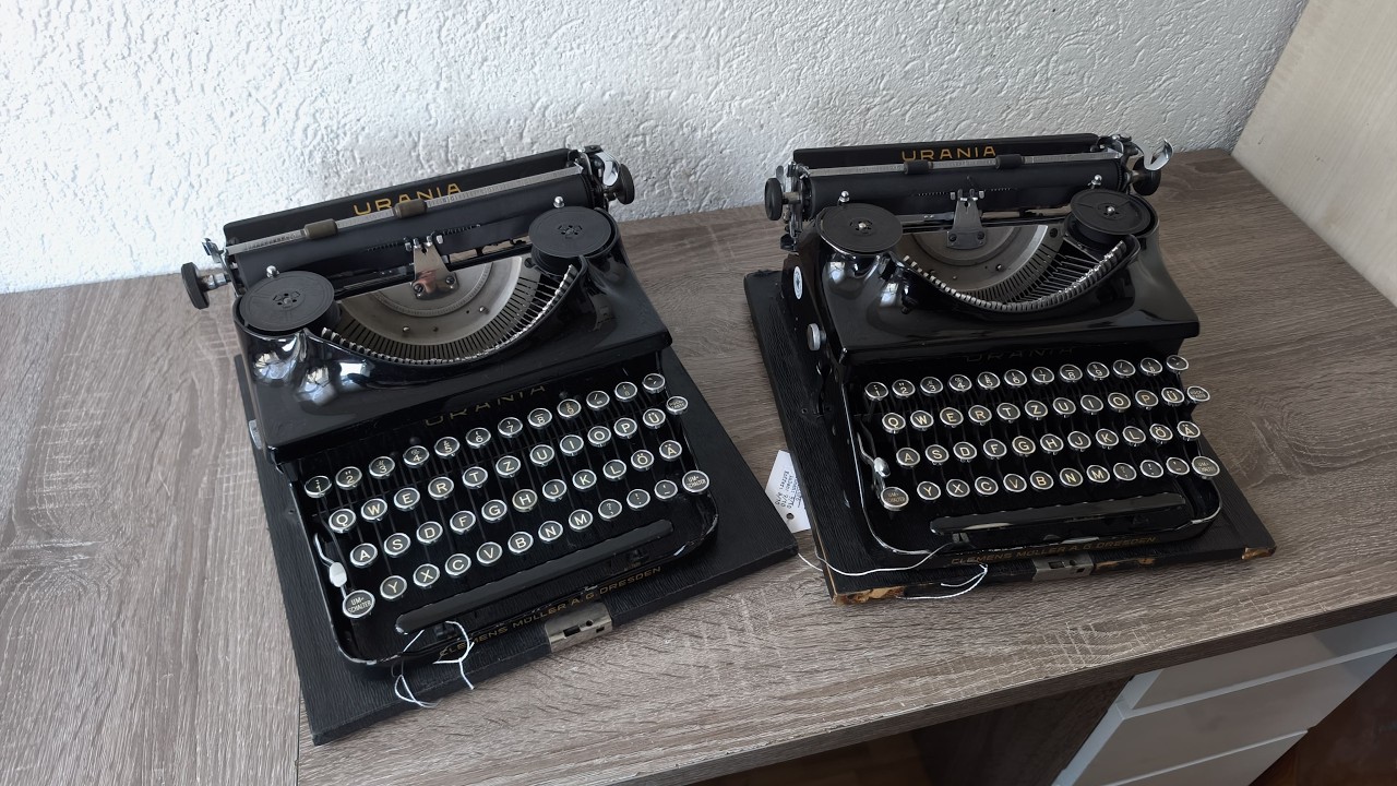 Klein-Urania von 1936 - die letzte Urania Koffermaschine