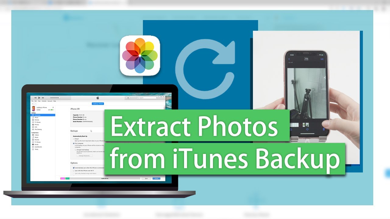 Как извлечь фотографии из резервной копии iTunes