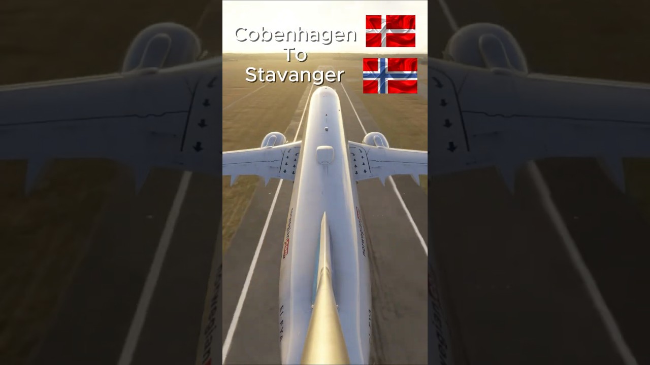 Copenhagen to Stavanger 