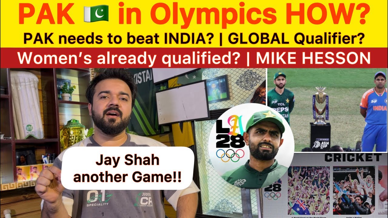 PAK in Olympics Possible or not? IND qualified how? | PAK needs to beat IND ? | Mike Heasson latest