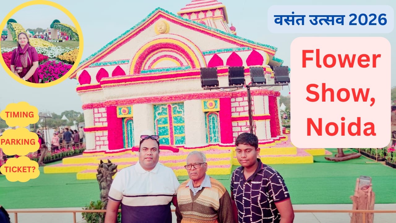 Vasant Utsav 2026: Noida Flower Show Full Guide! (Tickets, Metro, Parking & Shiv Vivah)