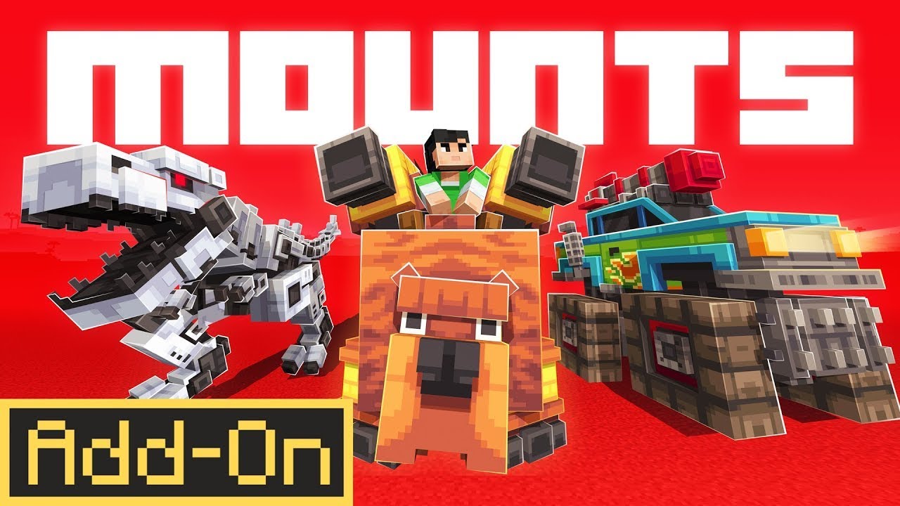 Mounts | Minecraft Рынок Дополнение | Демонстрация