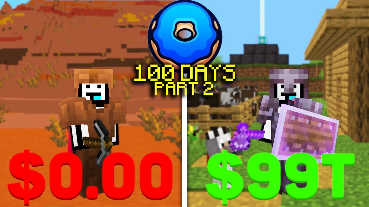 I Survived 100 Days on DonutSMP... Ep. 2