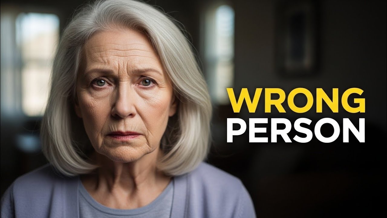 I'm 79 and I buried the truth with the wrong person