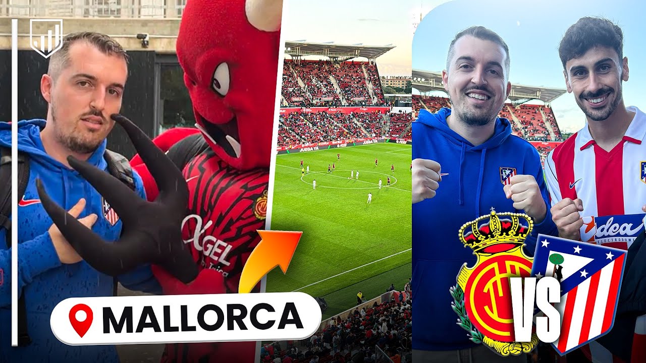 🥵¡ASÍ SUFRIMOS POR LAS GRADAS DE SON MOIX! | ✈️ ON TOUR #7 MALLORCA 0-1 ATLETI