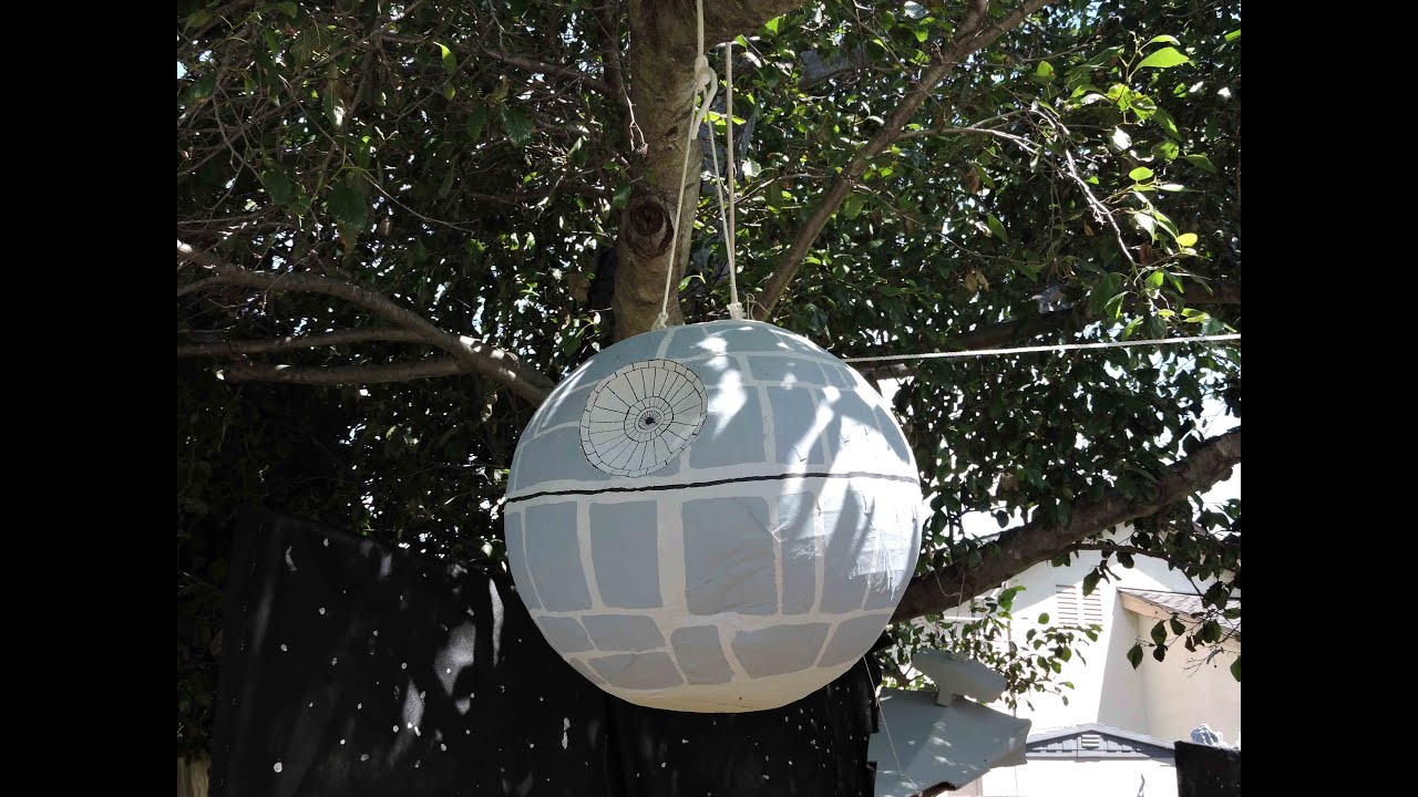 How to Make a Death Star Pinata