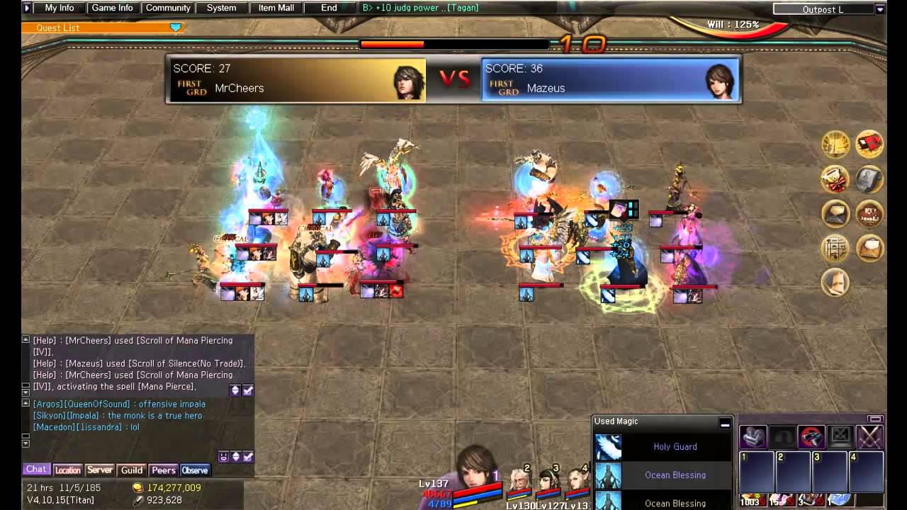 Atlantica Online Grand Championship MrCheers vs Mazeus