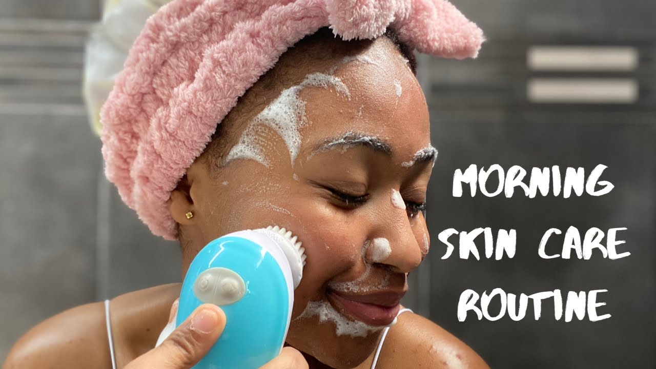 Morning Skin Care Routine ( winter friendly ) | Vicky Baloyi | South African Youtuber