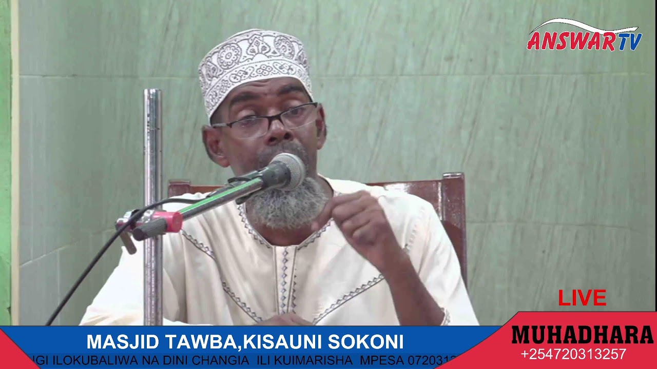 6 WANAFIKI NI MAADUI TAHADHARI NAO | SURATUL MUFAQUUN | SHEIKH ABUU SAID|MASJID TAWBA,KISAUNI SOKONI