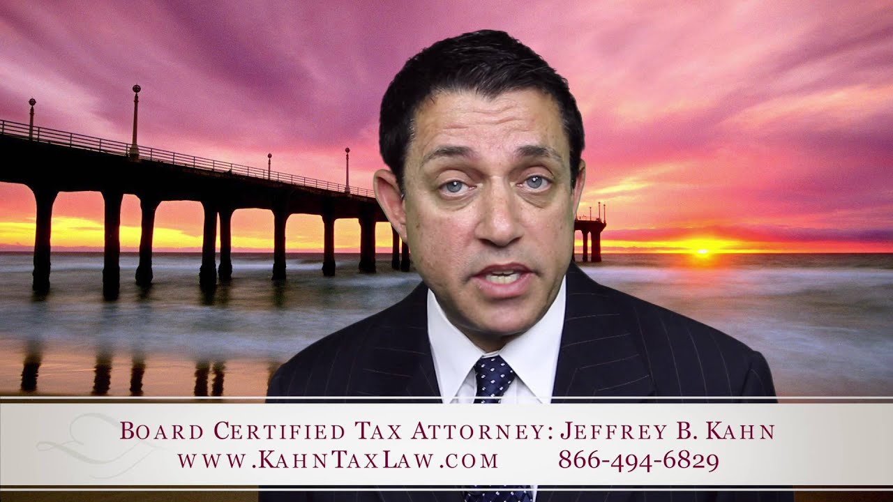 California Tax Attorney can help you resolve IRS problems