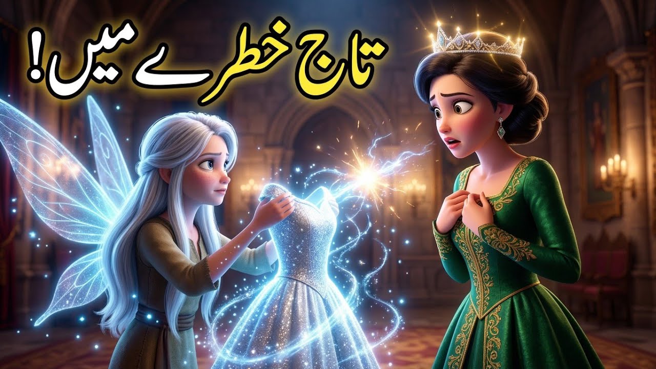 ایک غریب پری کا لباس… اور شہزادی کا تاج خطرے میں! | دلچسپ پریوں کی کہانی