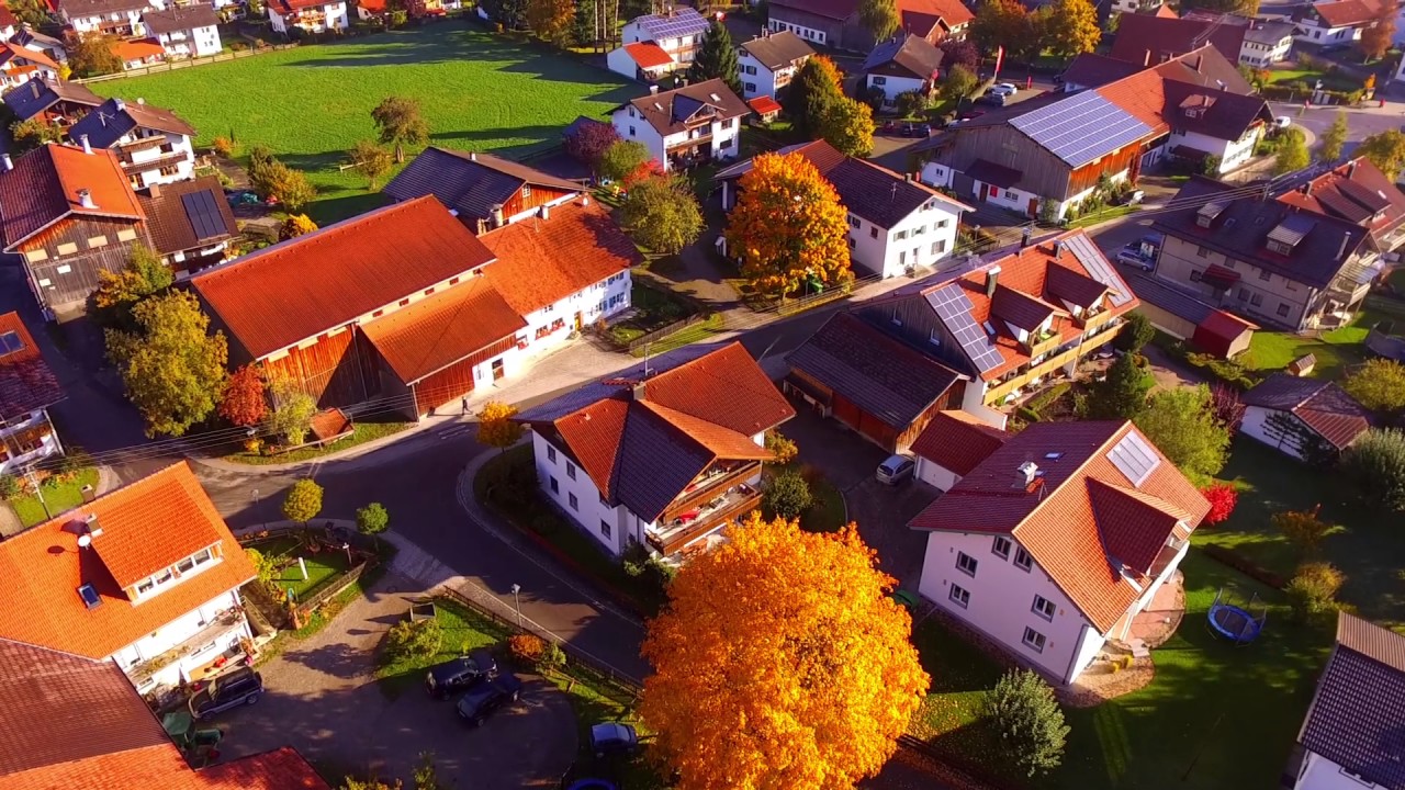 Roßhaupten aus der Luft