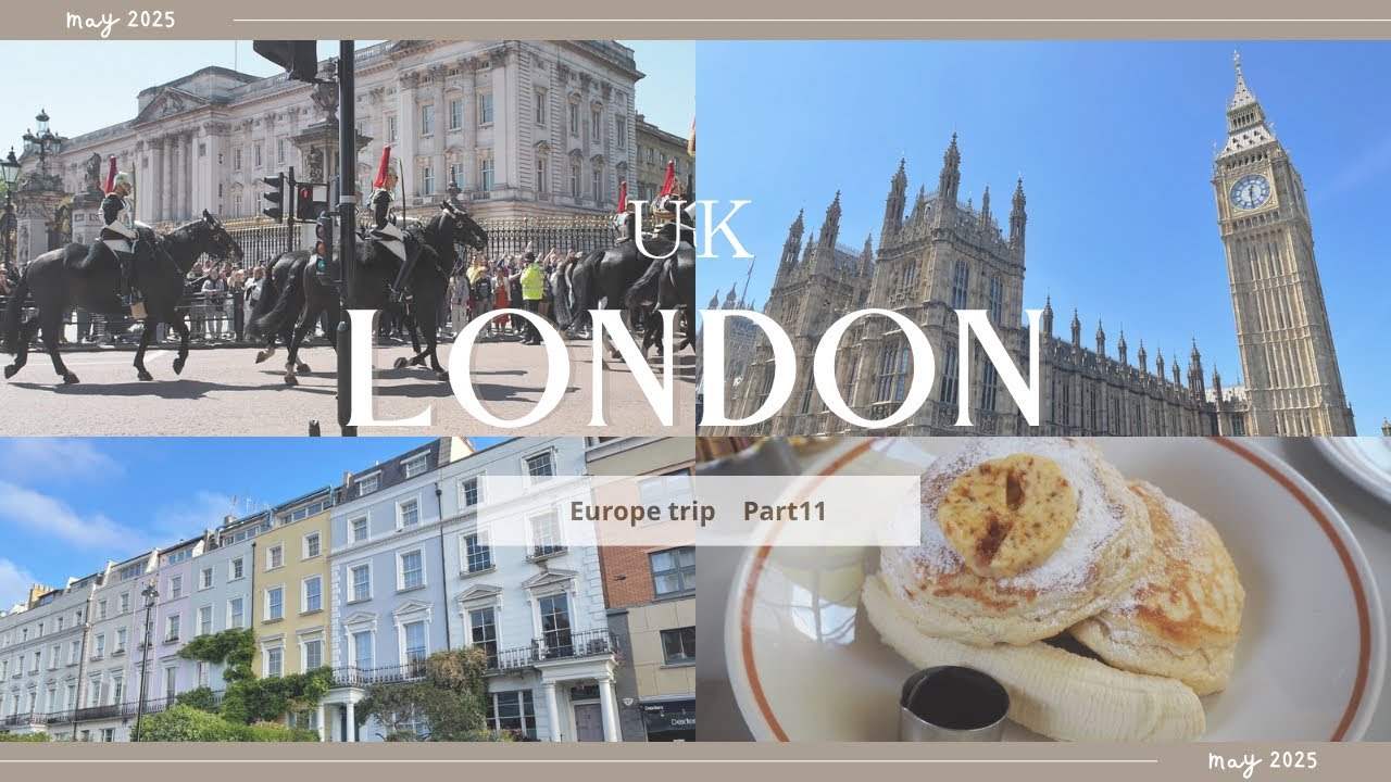 イギリス🇬🇧ロンドン｜ロンドン市内のシンボル巡り ビートルズ＆ハリポタ聖地巡礼｜ヨーロッパ旅行１１✈︎【vlog】