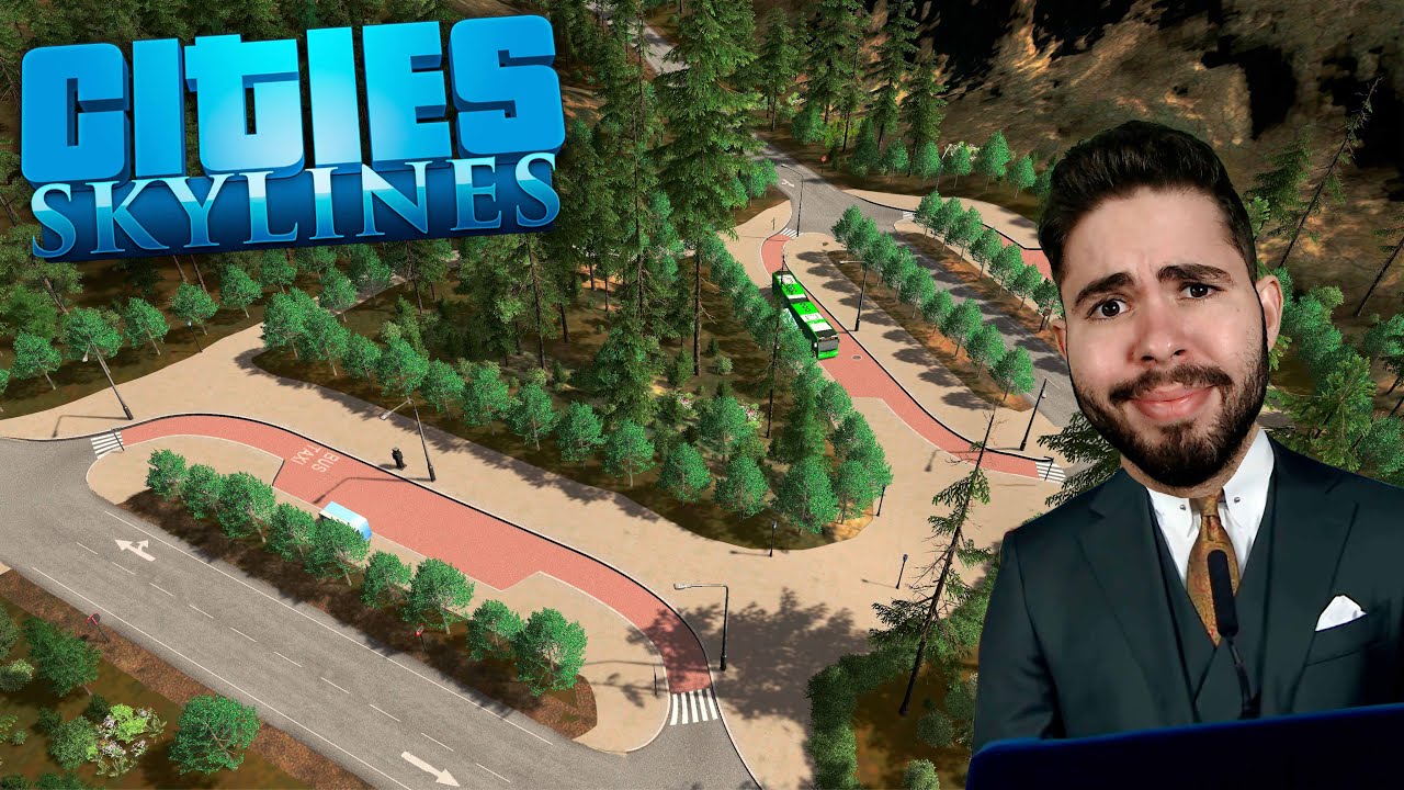 EXPANSÃO DOS BUSÕES PARA O SUBÚRBIO 🏝 - Cities Skylines - A Ilha #50
