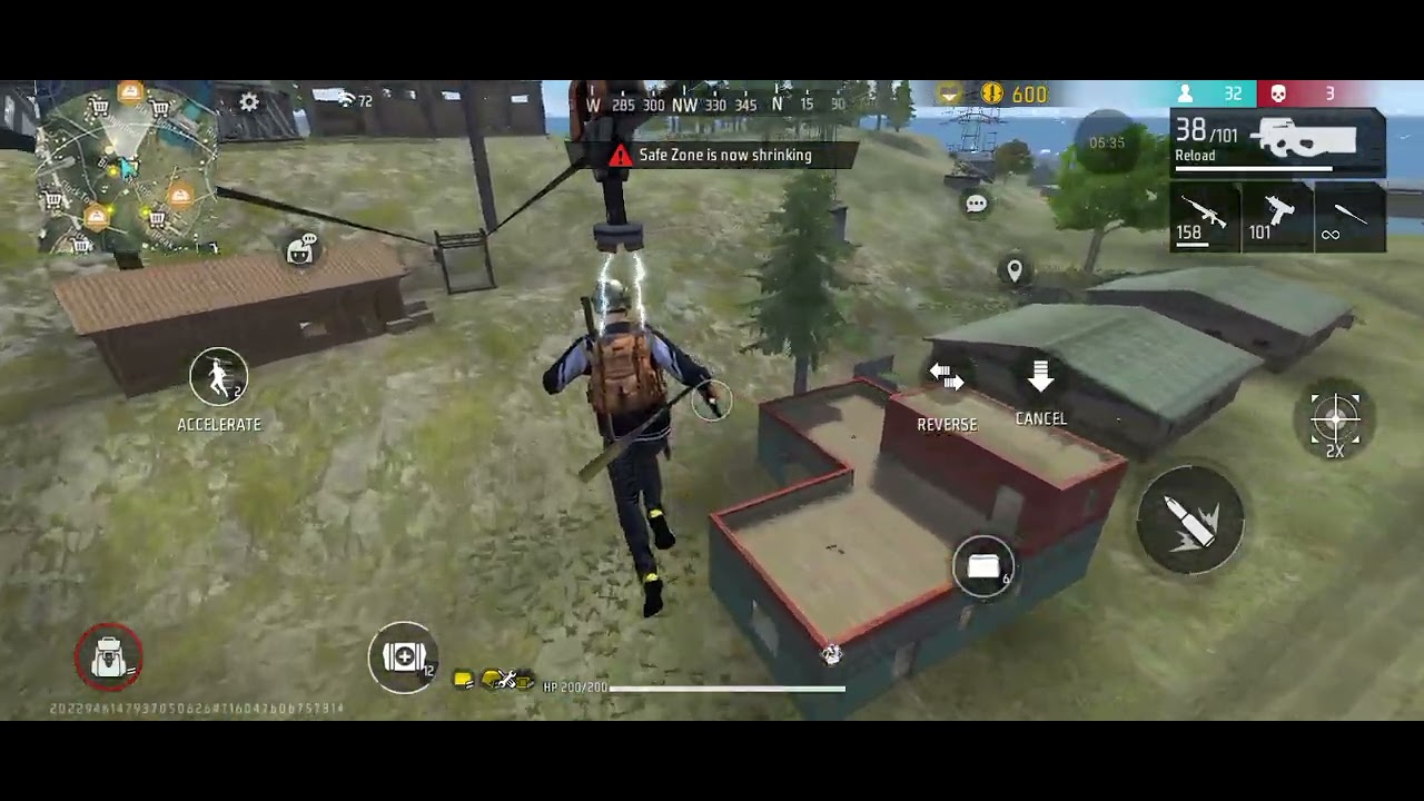 free fire game viral video | free fire 🔥 video |#gaming #viralvideos #freefire  #youtubeshorts 