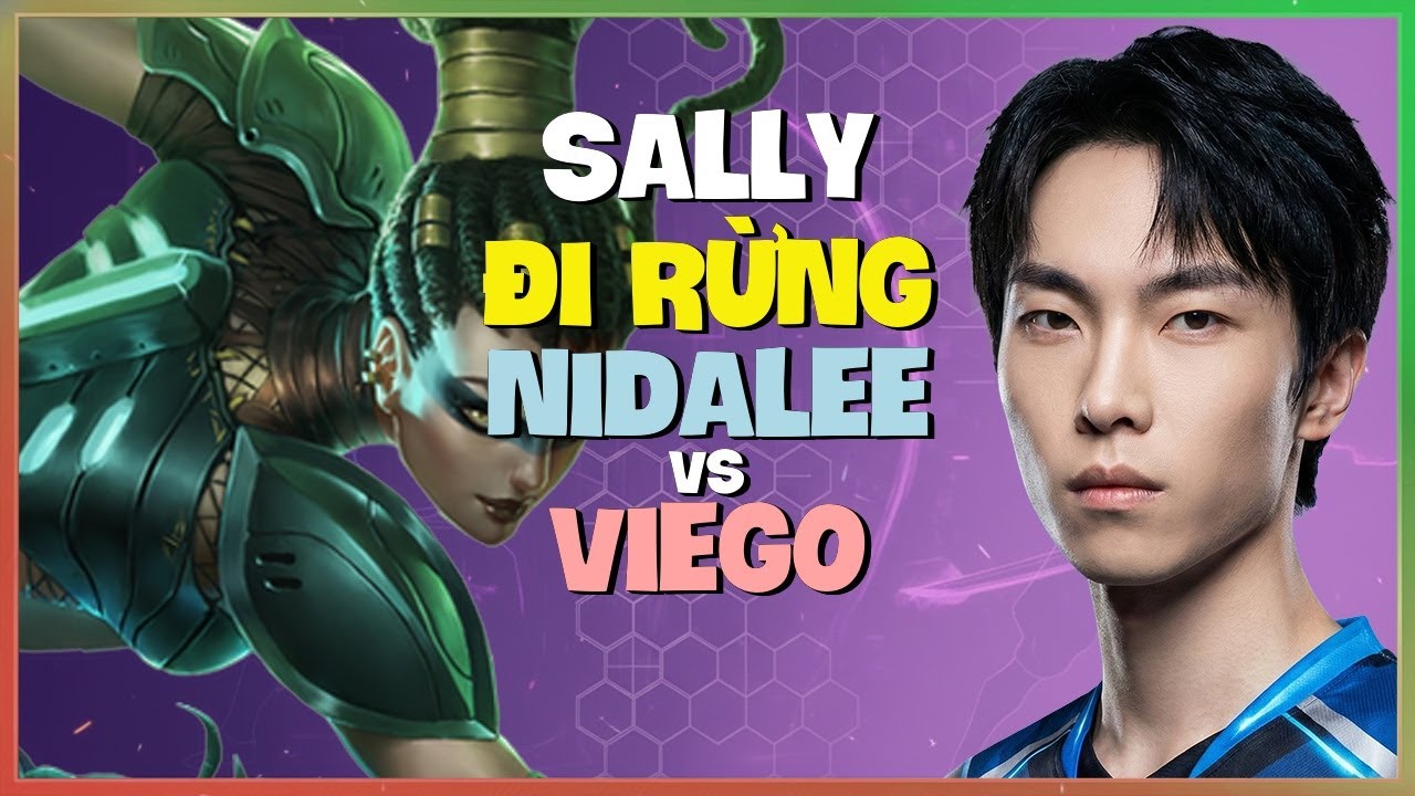 Sally phô diễn kỹ năng Nidalee Thách Đấu Trung Quốc cực khét lẹt Vietsub