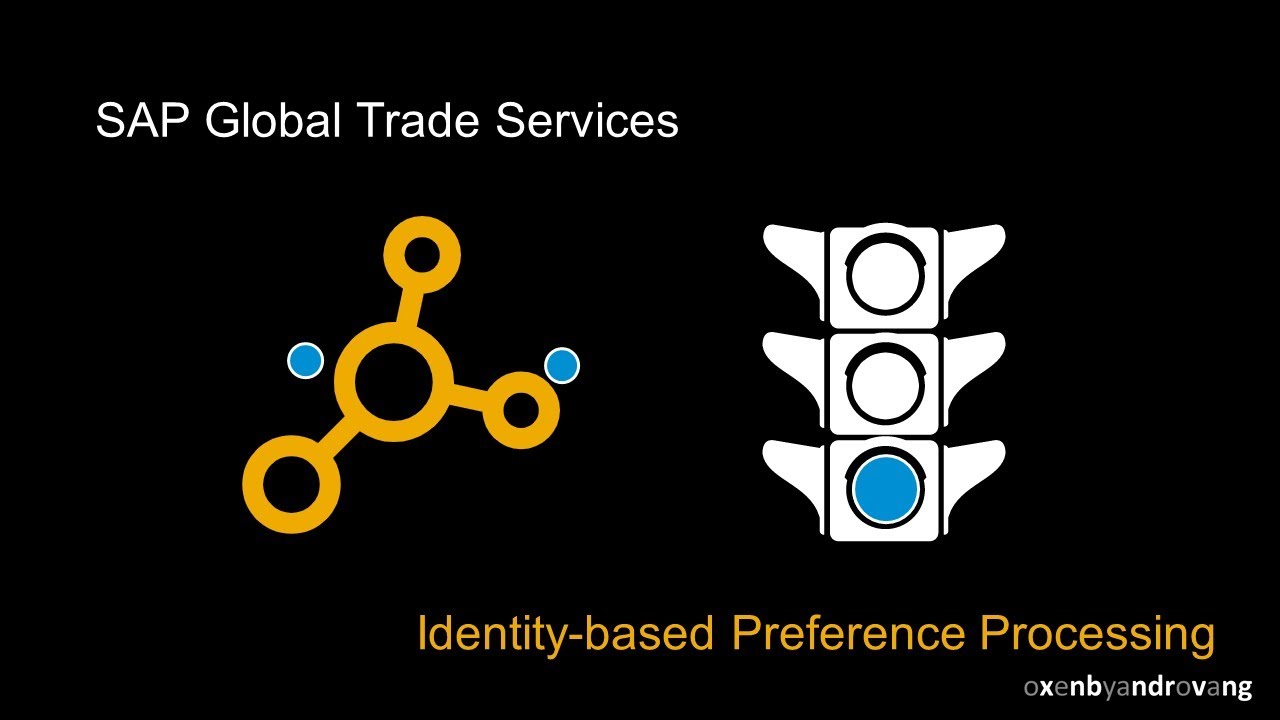 SAP Global Trade Services - Identity-based Preference Processing